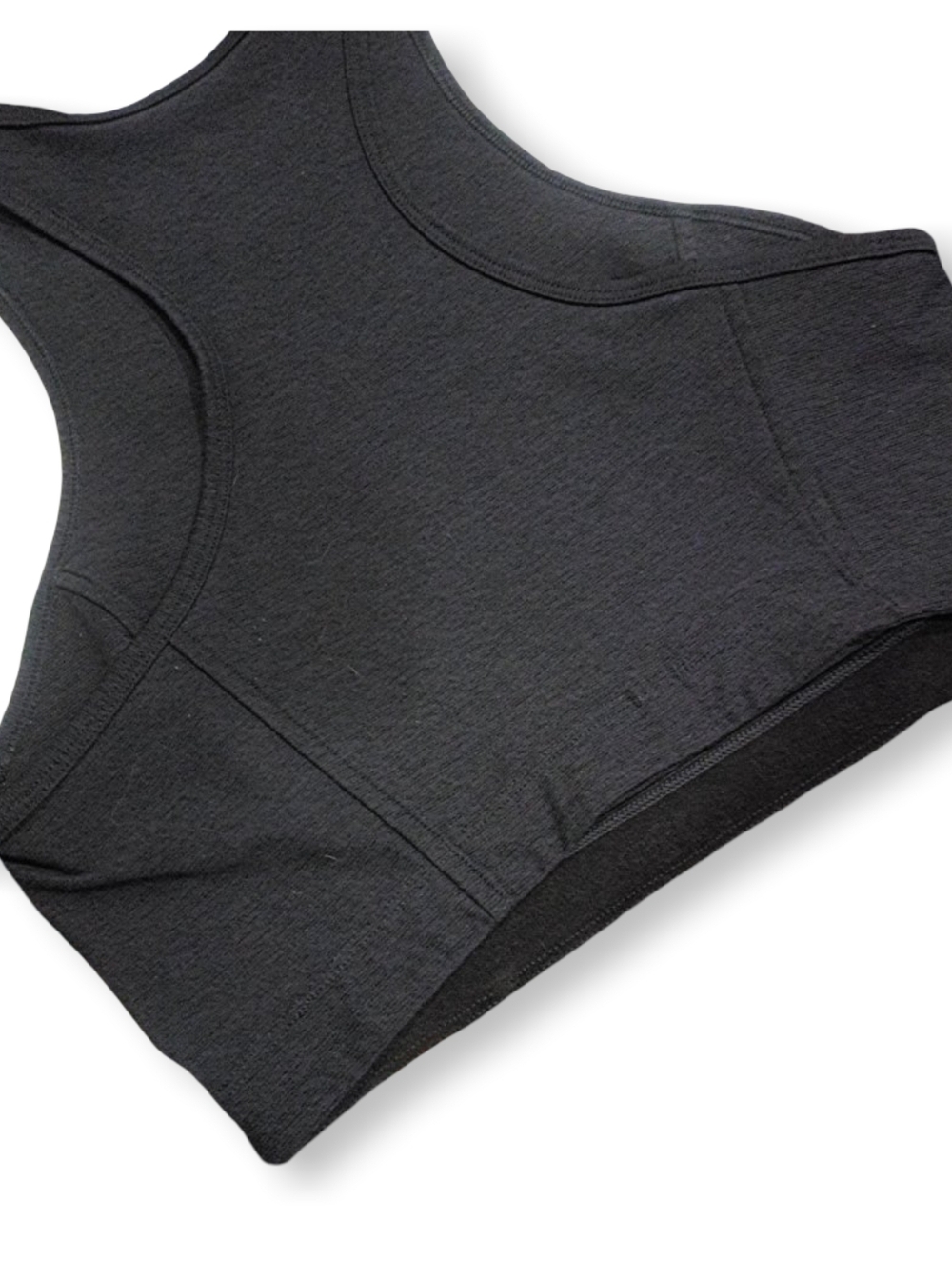 Outdoor Voices Athena Crop Top | Black Size S | Racerback Sports Bra | EUC - Picture 8 of 11